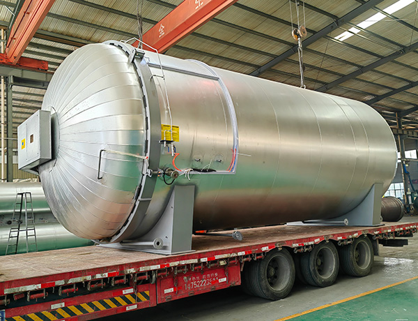 印刷胶辊卧式硫化罐